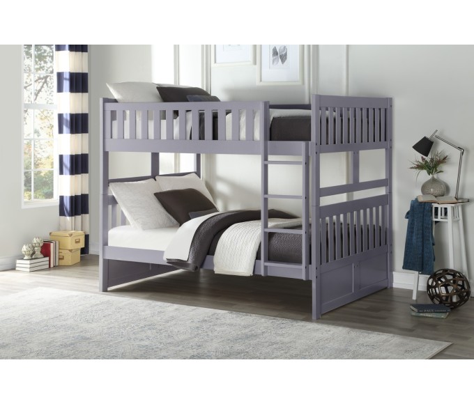 Lisa Double/Double Bunkbed Grey